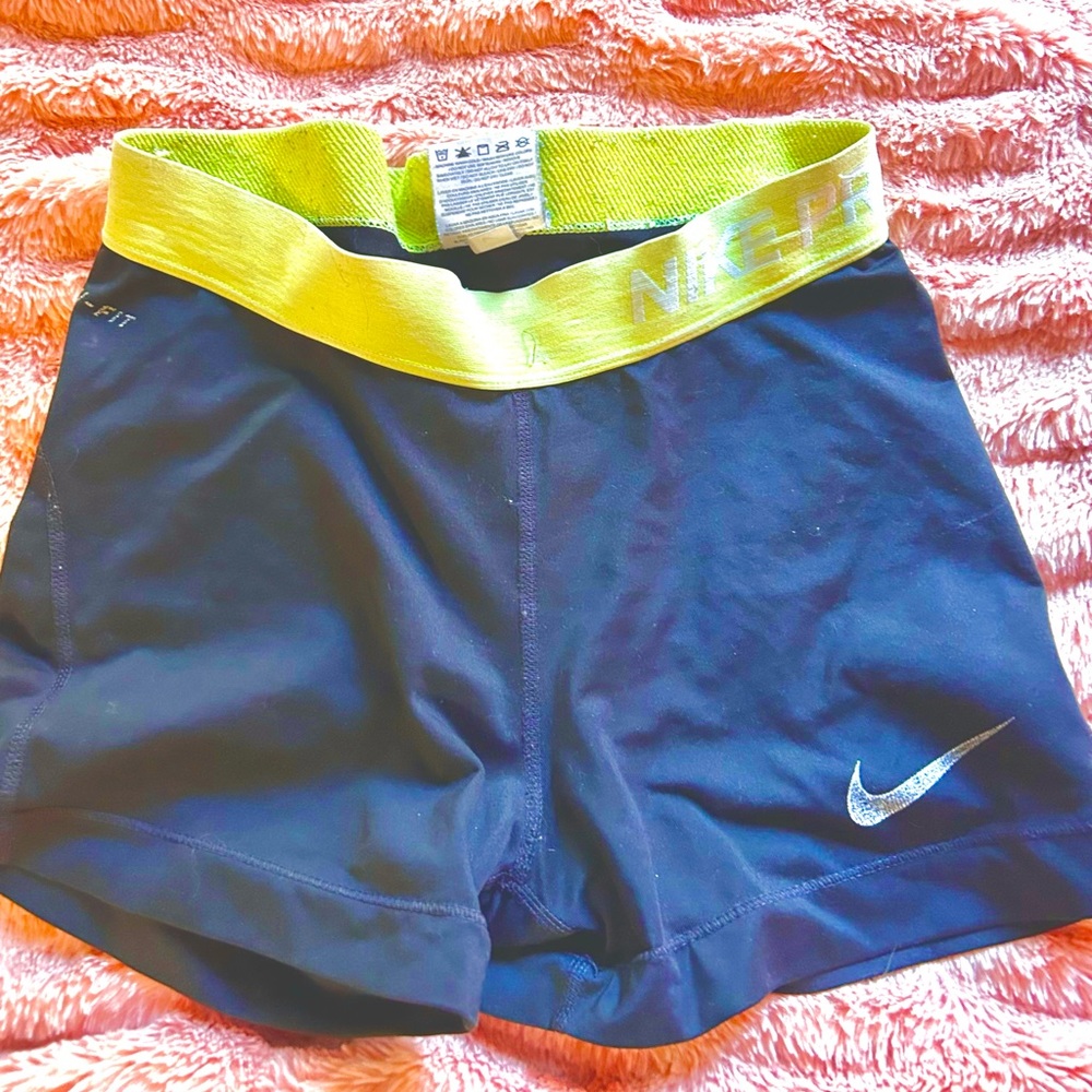 Nike pro spandex shorts